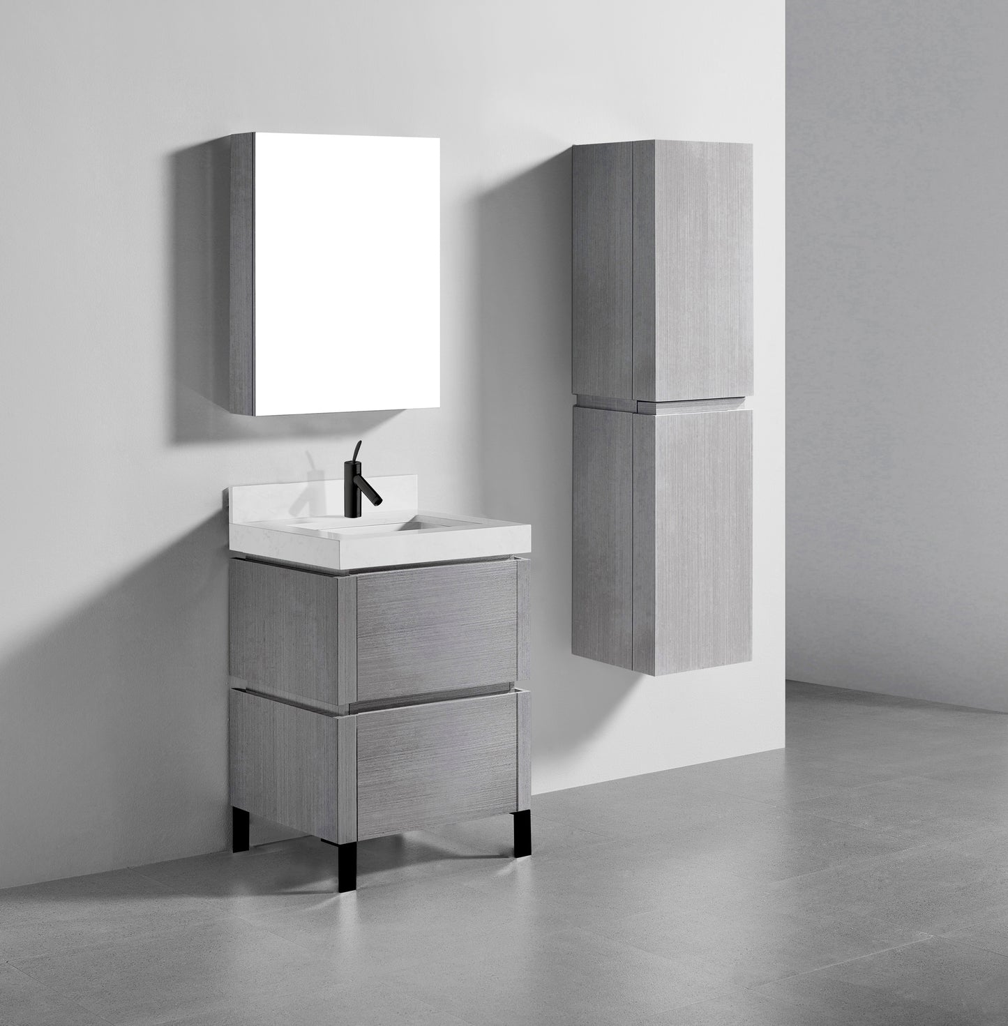 Metro 24" Free Standing Vanity Cabinet