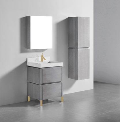 Metro 24" Free Standing Vanity Cabinet