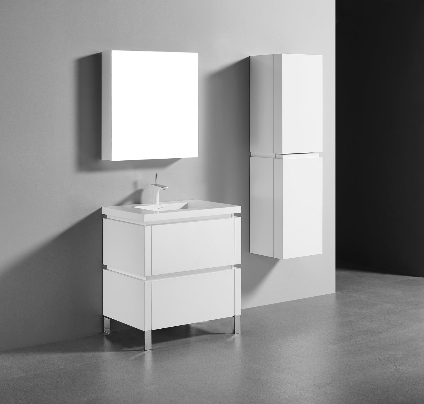 Metro 30" Free Standing Vanity Cabinet