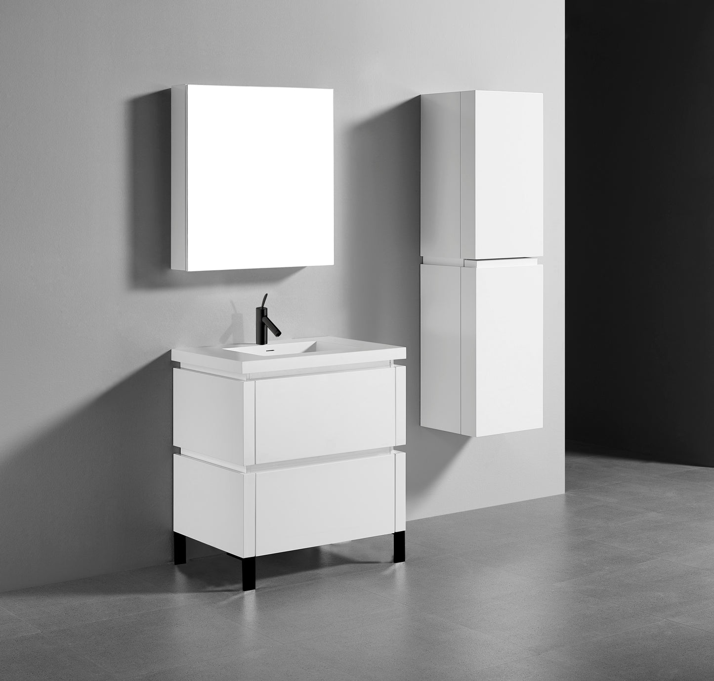 Metro 30" Free Standing Vanity Cabinet