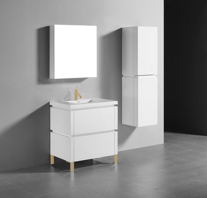 Metro 30" Free Standing Vanity Cabinet