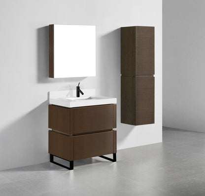 Metro 30" Free Standing Vanity Cabinet