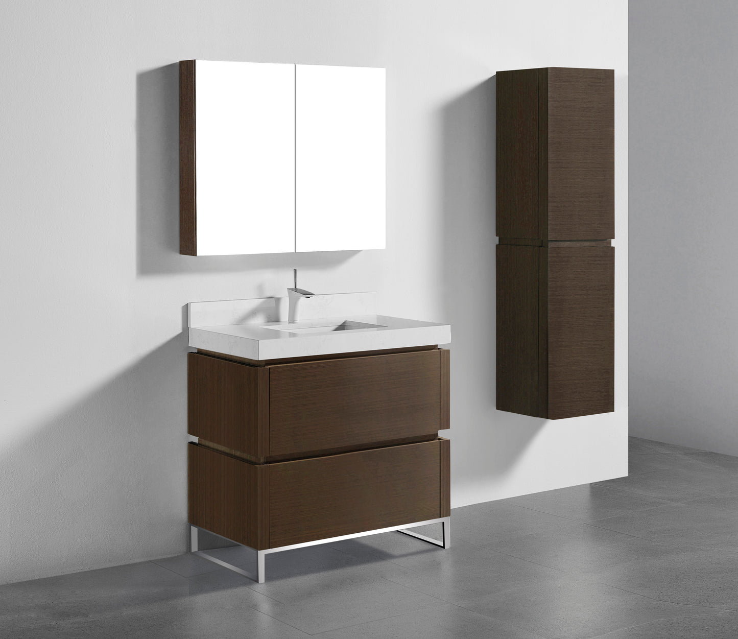 Metro 36" Free Standing Vanity Cabinet
