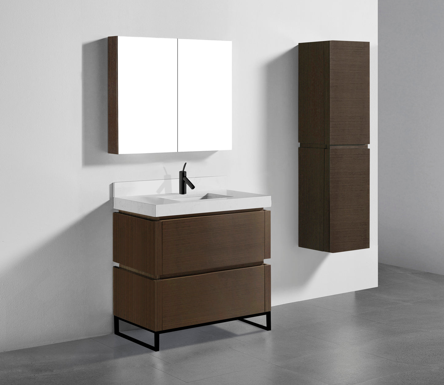 Metro 36" Free Standing Vanity Cabinet