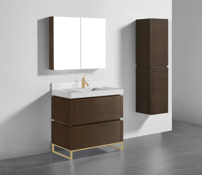 Metro 36" Free Standing Vanity Cabinet