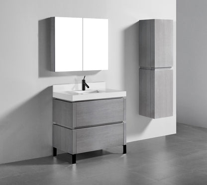 Metro 36" Free Standing Vanity Cabinet