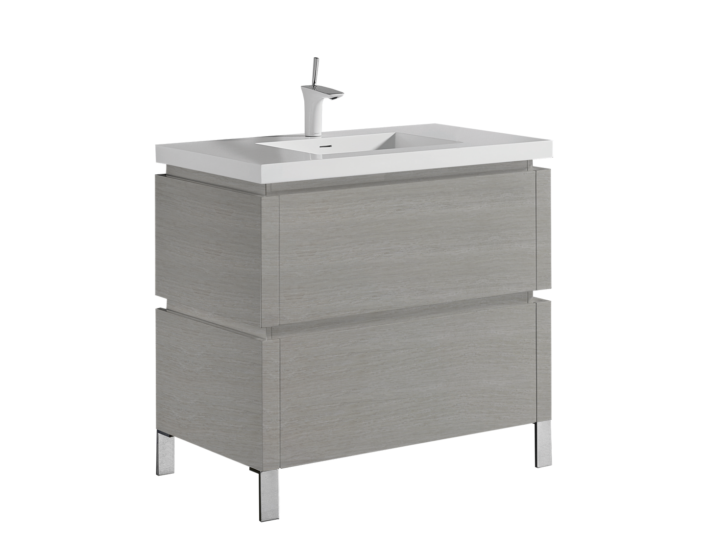 Metro 48C" Free Standing Vanity Cabinet