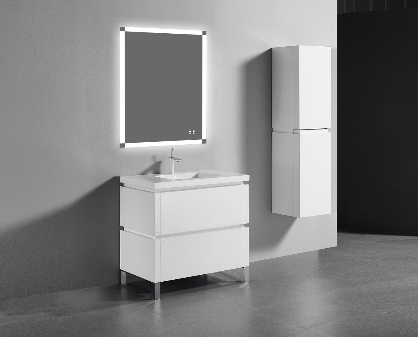 Metro 36" Free Standing Vanity Cabinet