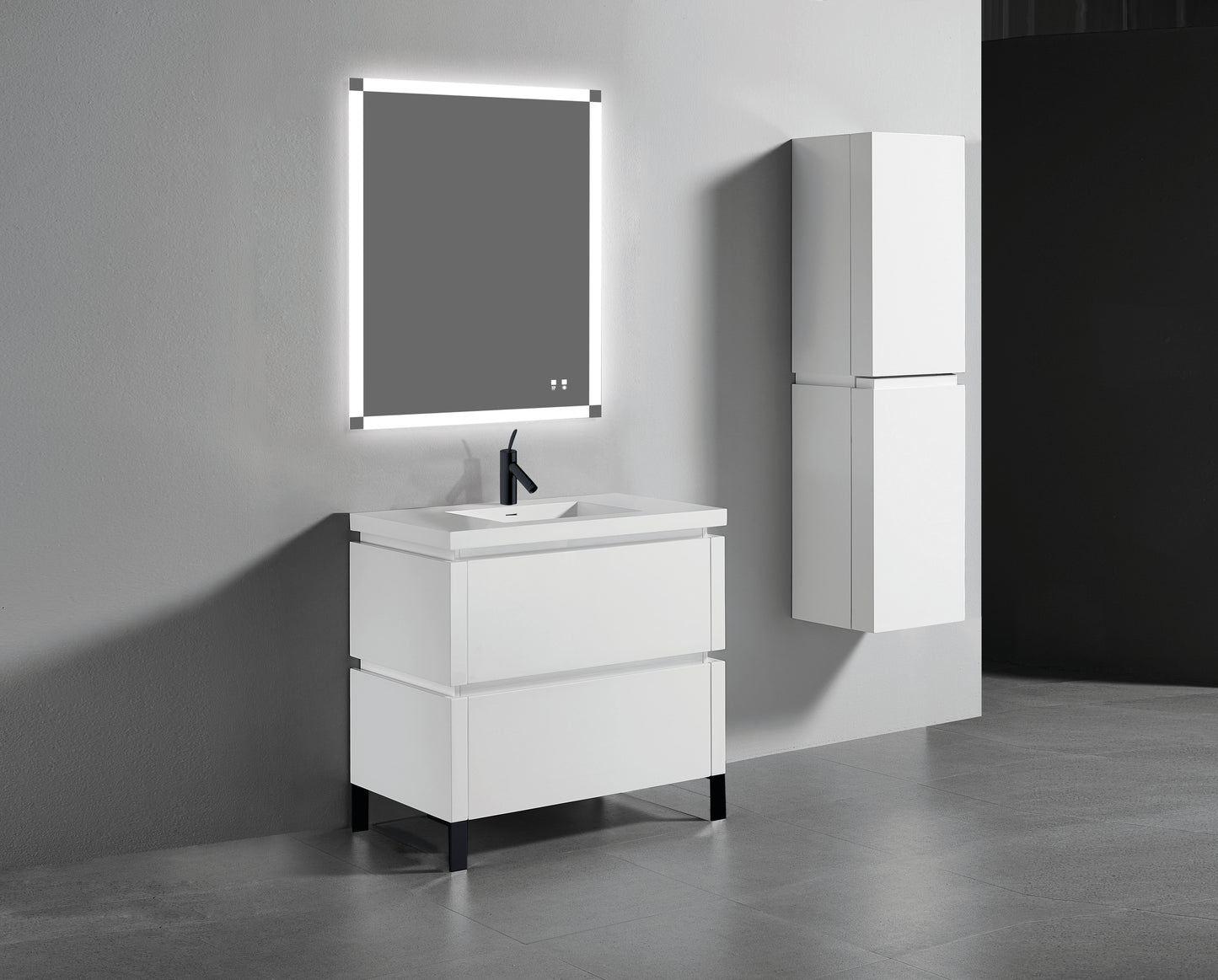 Metro 36" Free Standing Vanity Cabinet
