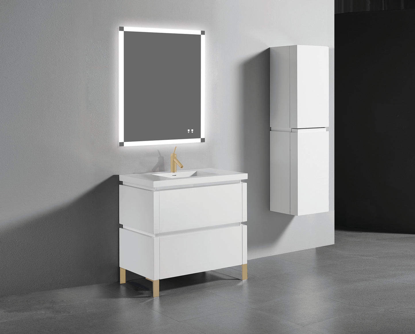 Metro 36" Free Standing Vanity Cabinet