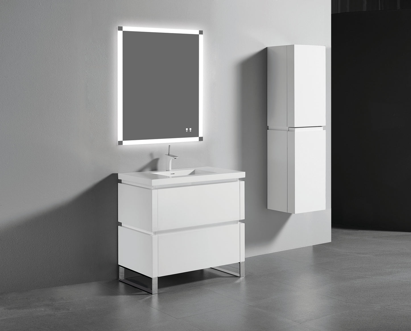 Metro 36" Free Standing Vanity Cabinet