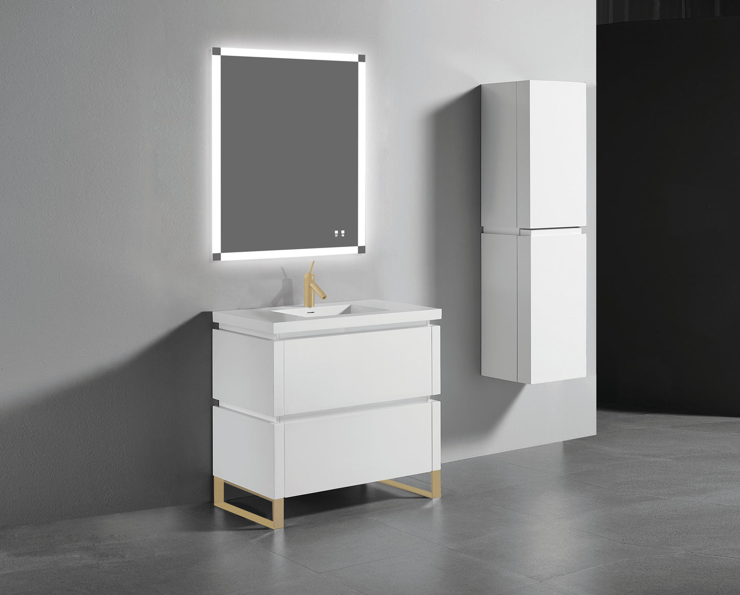 Metro 36" Free Standing Vanity Cabinet