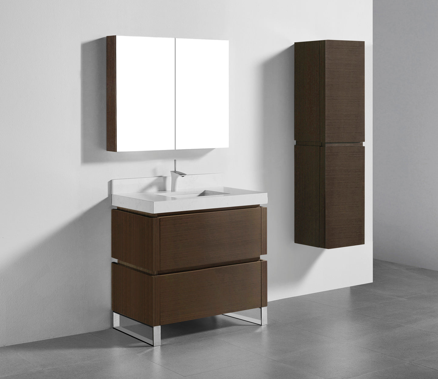 Metro 36" Free Standing Vanity Cabinet
