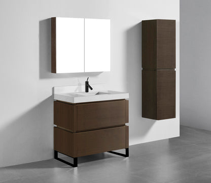 Metro 36" Free Standing Vanity Cabinet