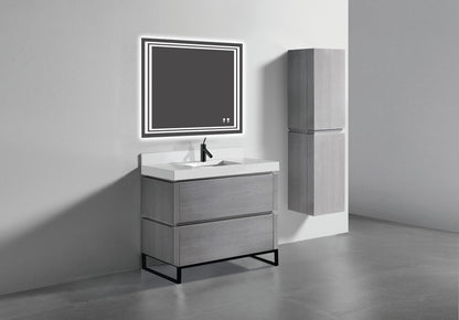 Metro 42" Free Standing Vanity Cabinet