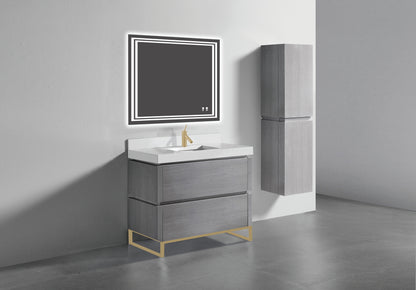 Metro 42" Free Standing Vanity Cabinet