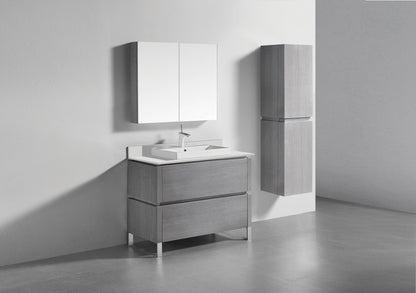 Metro 42" Free Standing Vanity Cabinet
