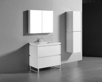 Metro 42" Free Standing Vanity Cabinet