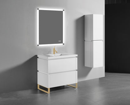 Metro 42" Free Standing Vanity Cabinet