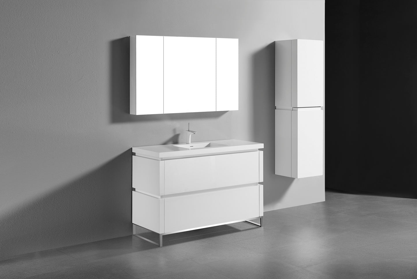 Metro 48C" Free Standing Vanity Cabinet