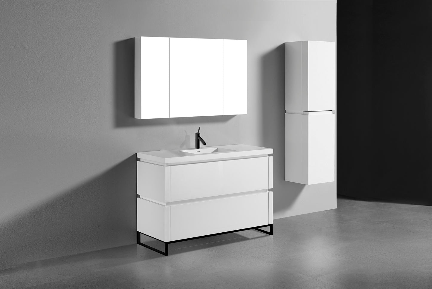 Metro 48C" Free Standing Vanity Cabinet