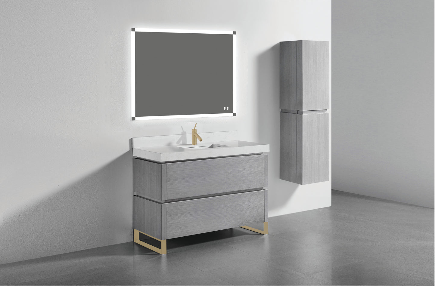 Metro 48C" Free Standing Vanity Cabinet
