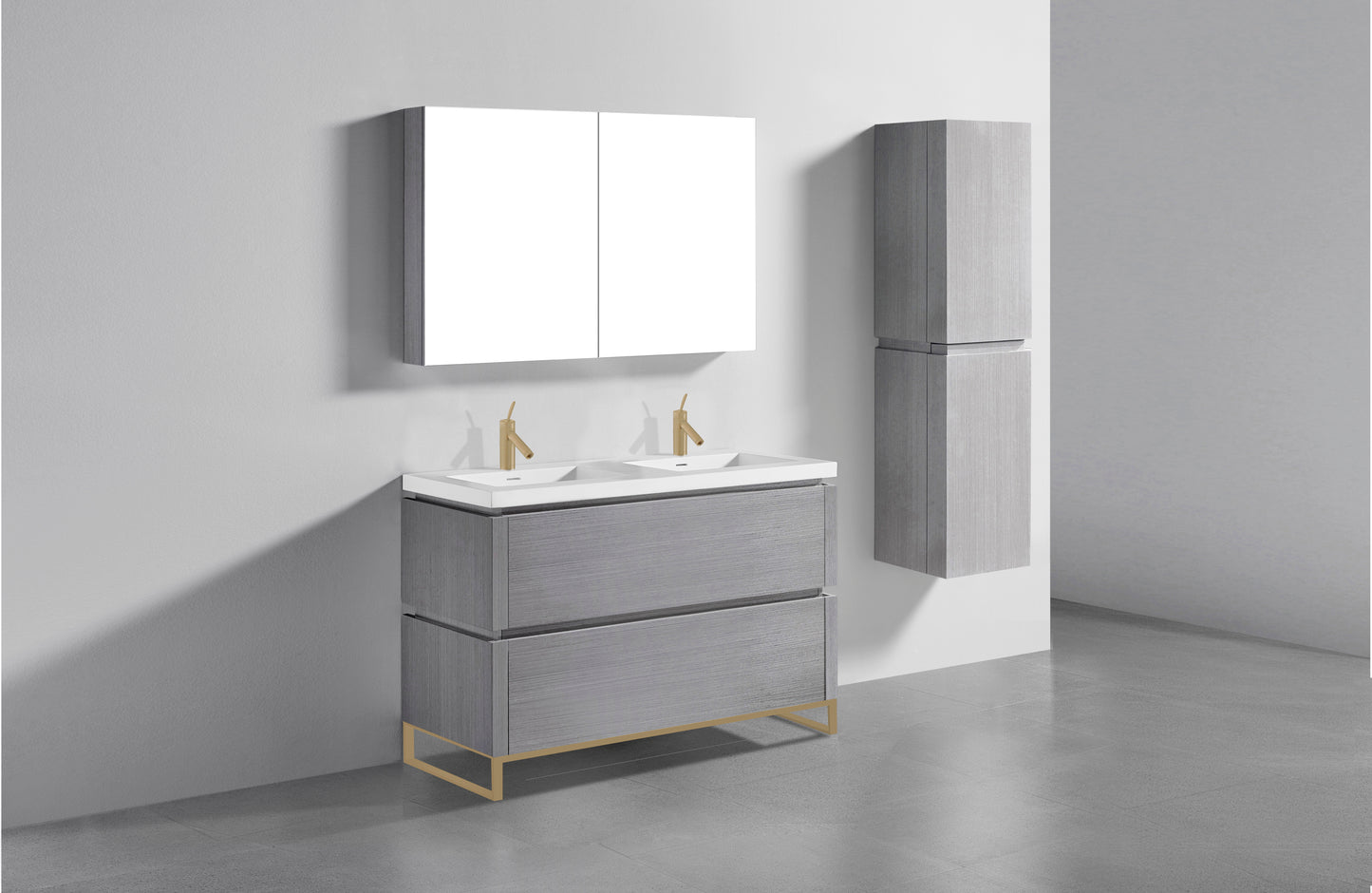 Metro 48D" Free Standing Vanity Cabinet