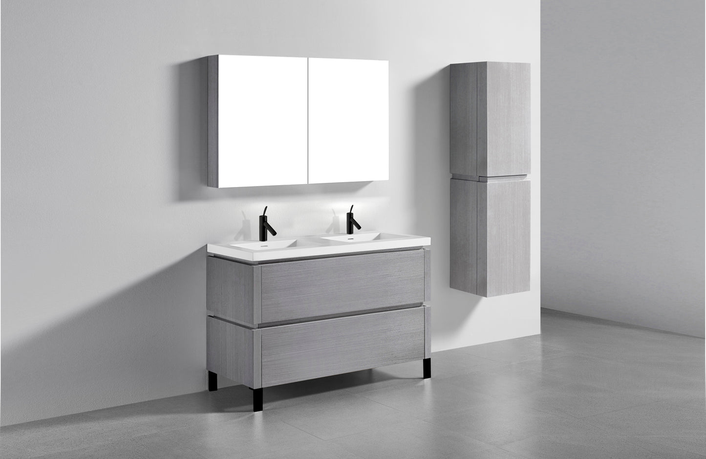 Metro 48D" Free Standing Vanity Cabinet