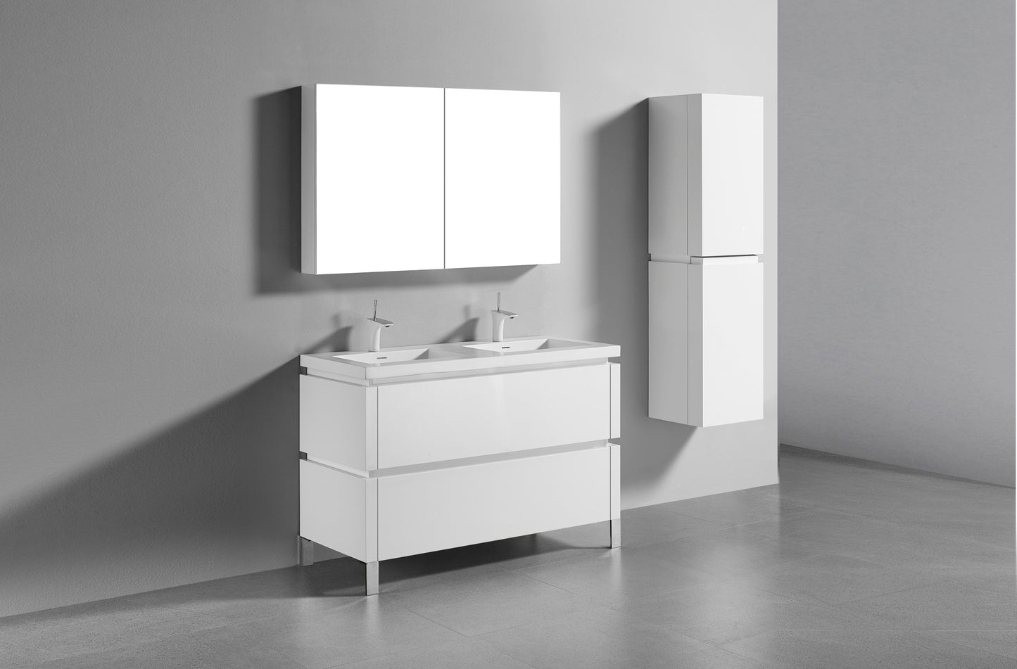 Metro 48D" Free Standing Vanity Cabinet
