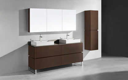 Metro 72D" Free Standing Vanity Cabinet