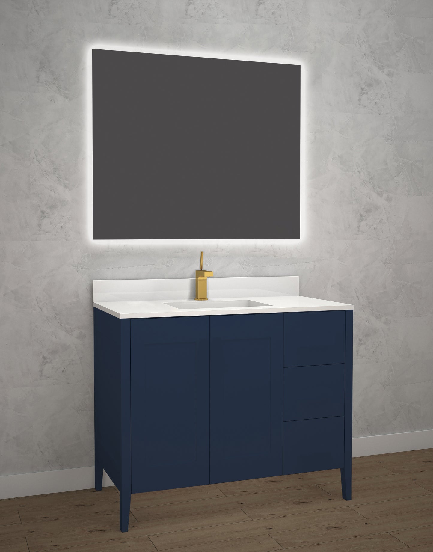 Encore 42" Free Standing Vanity Cabinet