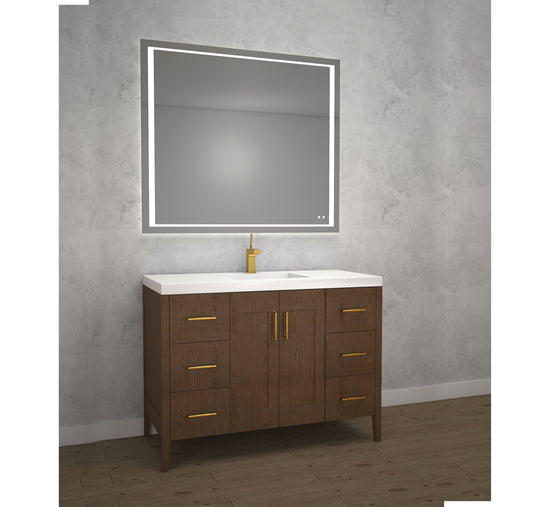 Madeli Encore 48C" Free Standing Vanity Brandy