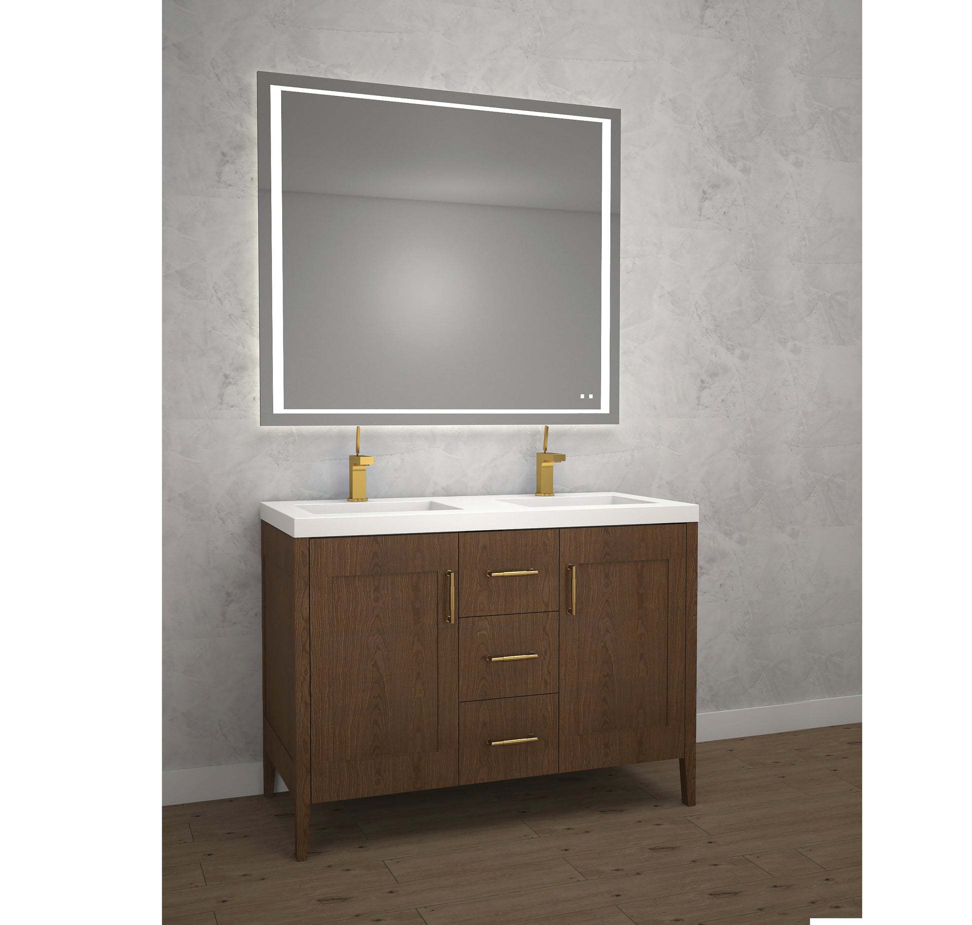 Madeli Encore 48D" Free Standing Vanity Brandy