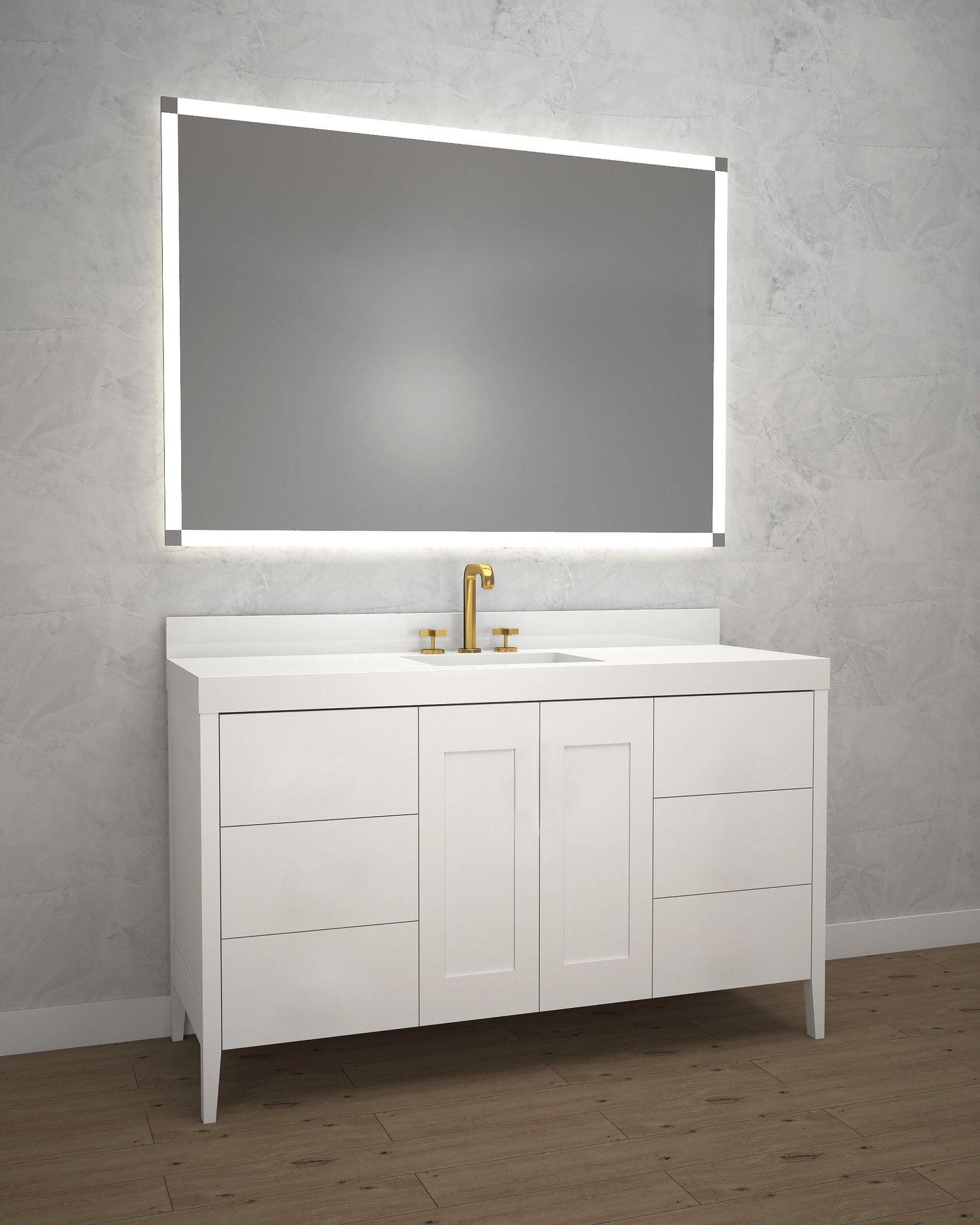 Encore 60C" Free Standing Vanity Cabinet