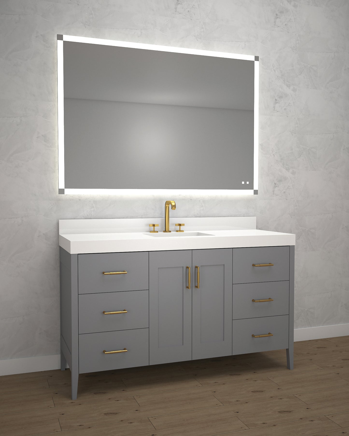Encore 60C" Free Standing Vanity Cabinet