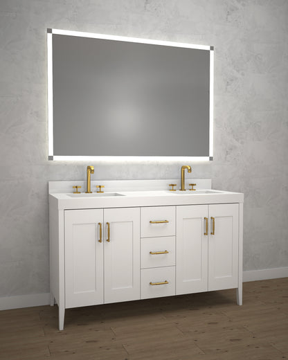 Encore 60D" Free standing Vanity Cabinet