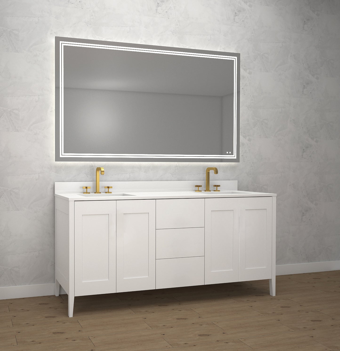 Encore 72" Free Standing Vanity Cabinet