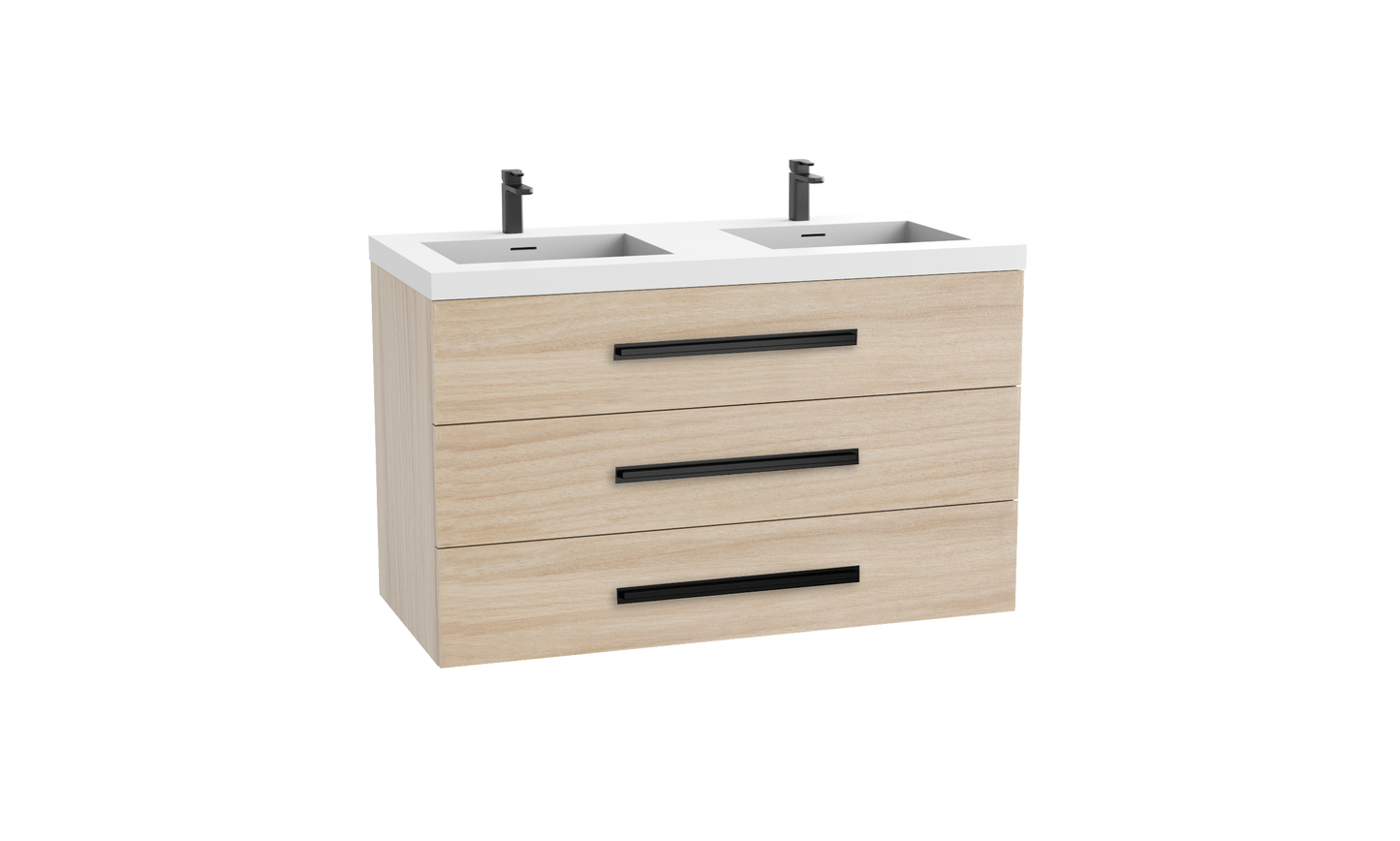 Epic 48D" Wall hung Vanity Cabinet