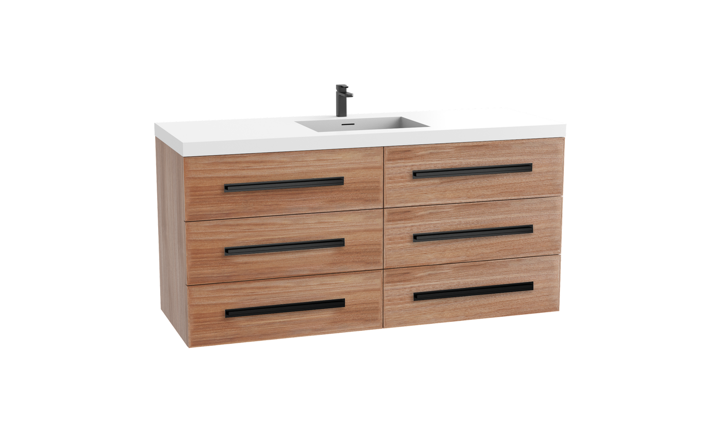 Epic 60C" Wall hung Vanity Cabinet