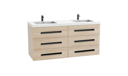 Epic 60D" Wall hung Vanity Cabinet