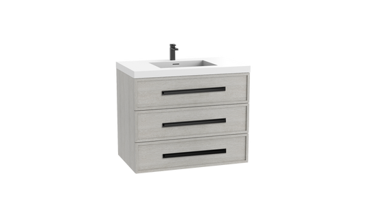 Madeli Legend 30" Wall hung Vanity Cabinet