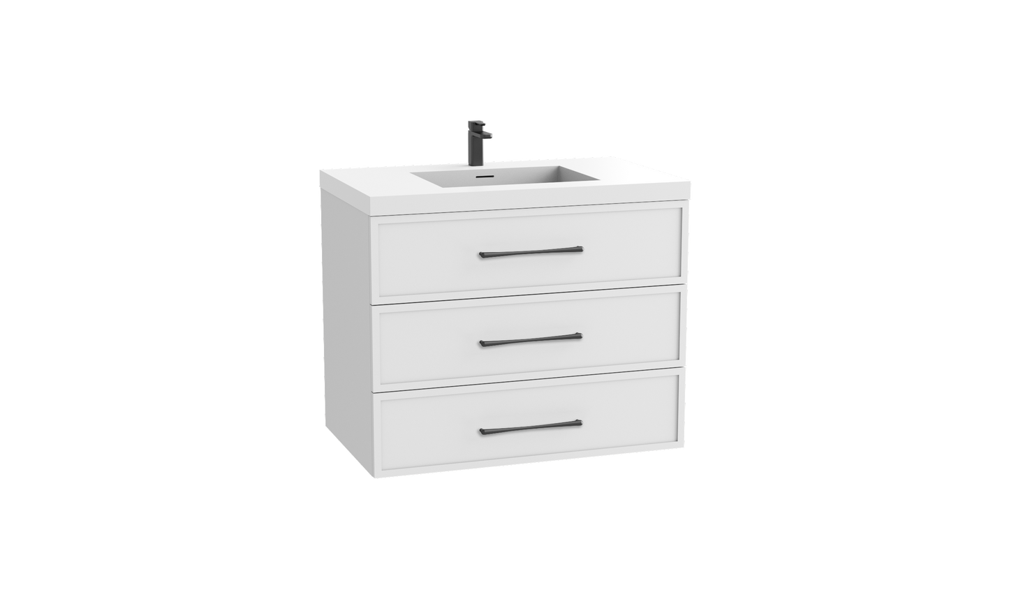 Legend 24" Wall hung Vanity Cabinet