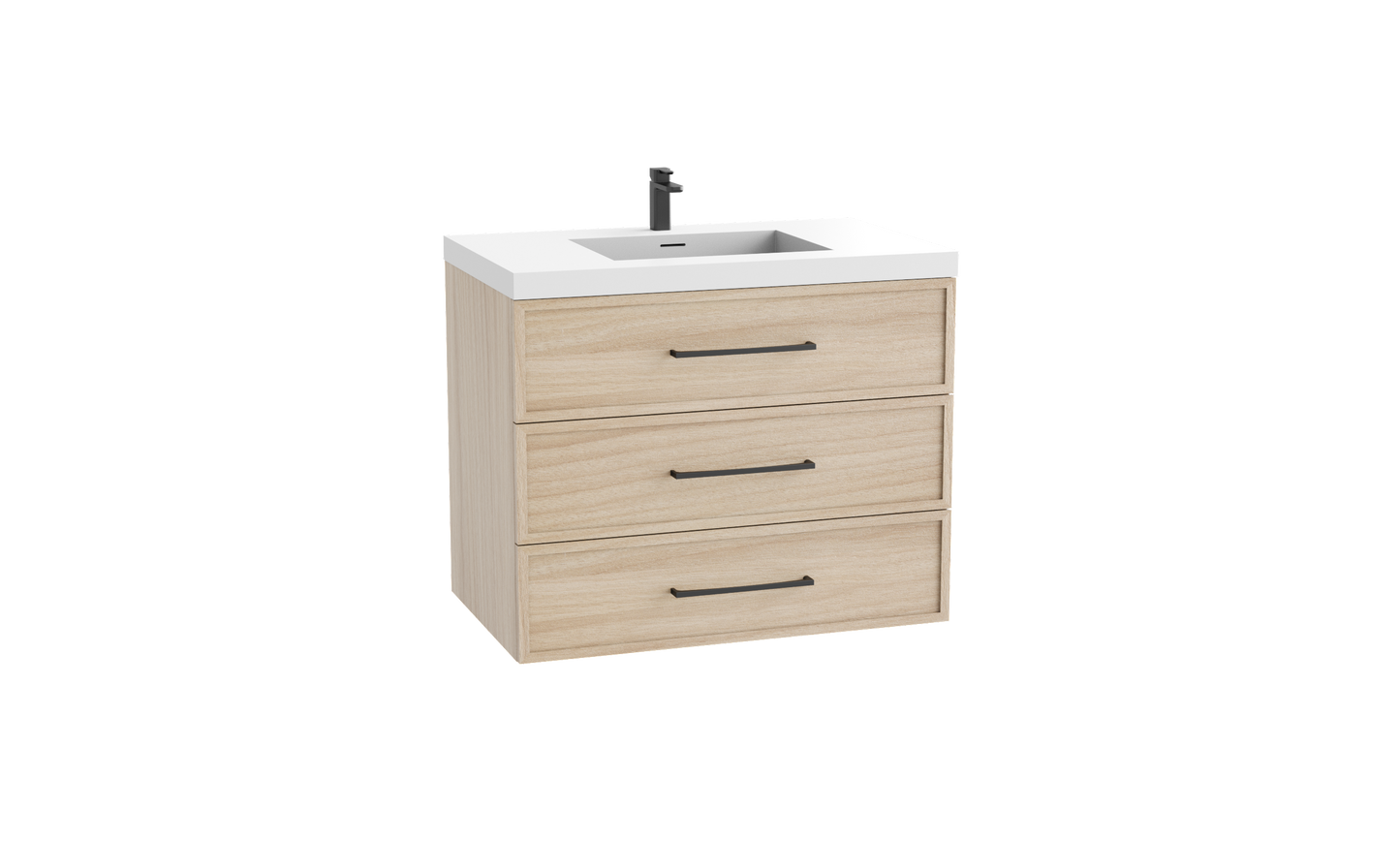 Legend 42" Wall hung Vanity Cabinet