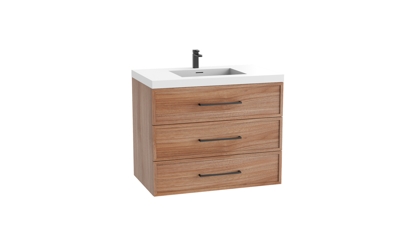 Legend 36" Wall hung Vanity Cabinet