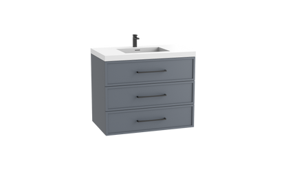 Legend 42" Wall hung Vanity Cabinet