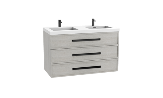 Madeli Legend 48D" Wall hung Vanity Cabinet