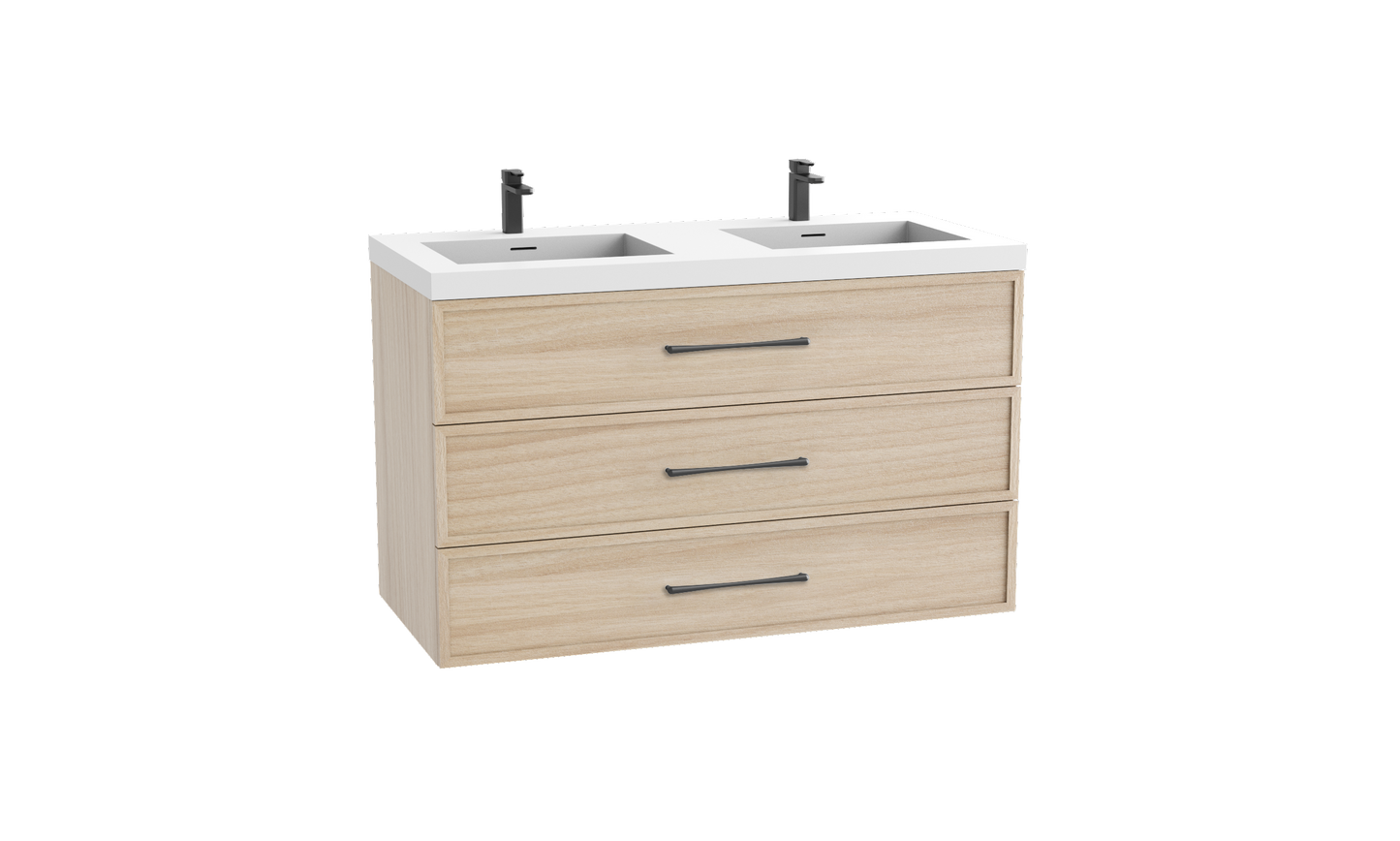 Legend 48D" Wall hung Vanity Cabinet