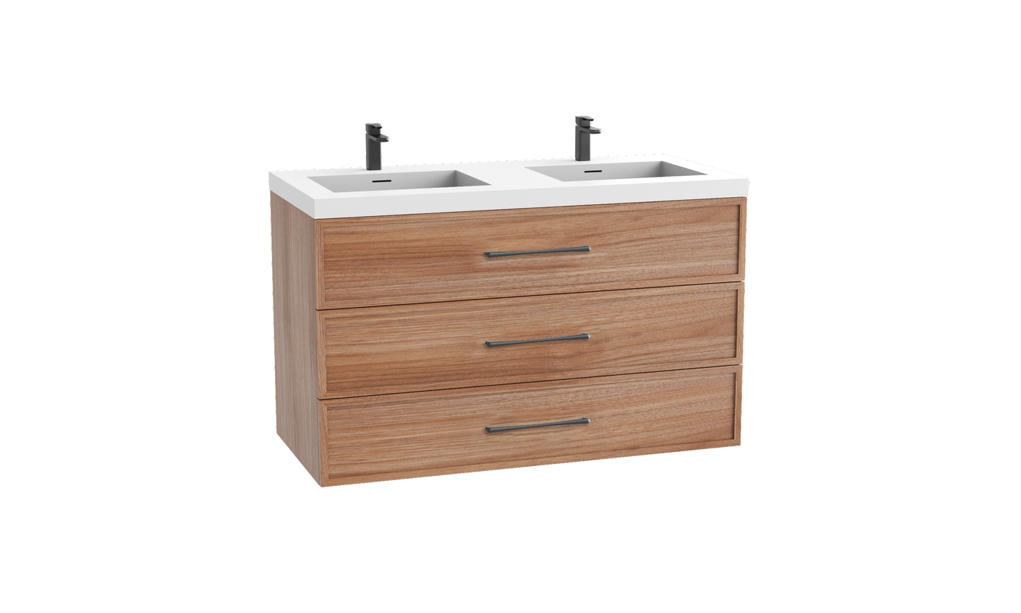 Legend 48D" Wall hung Vanity Cabinet