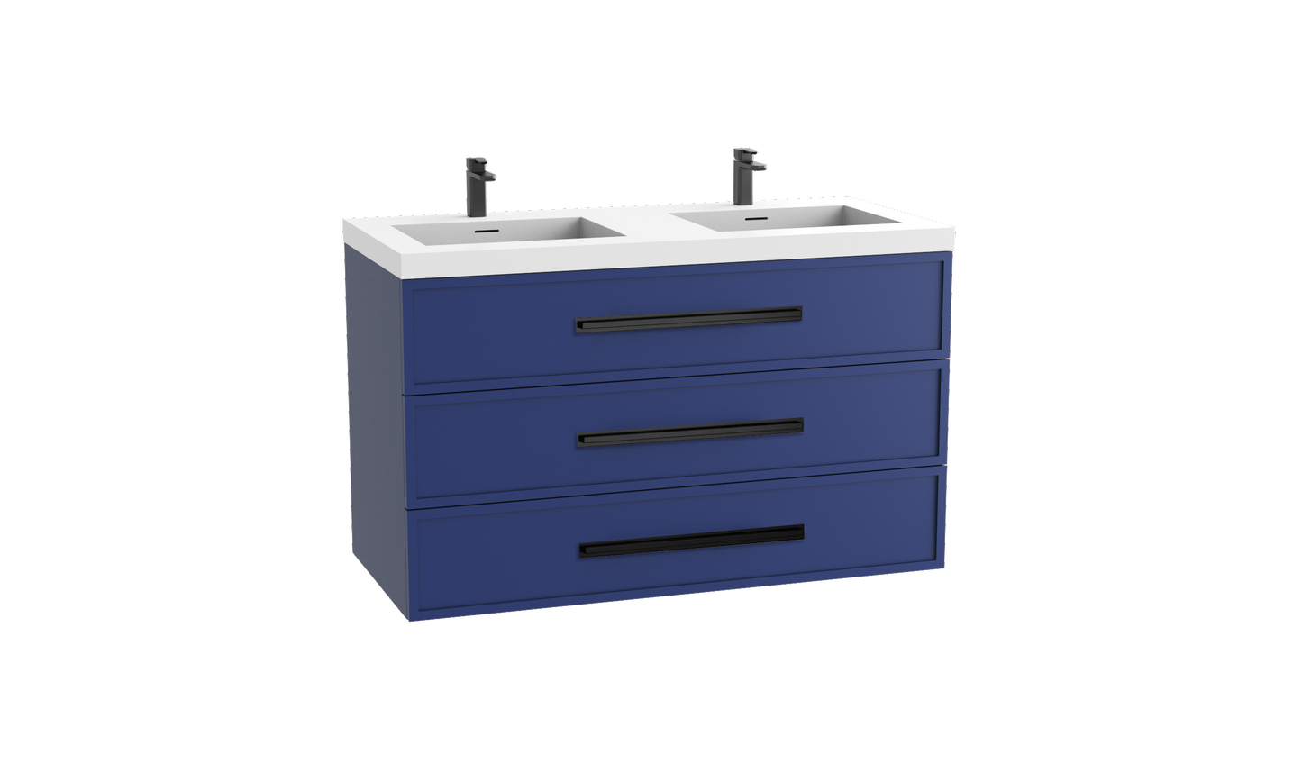 Legend 48D" Wall hung Vanity Cabinet