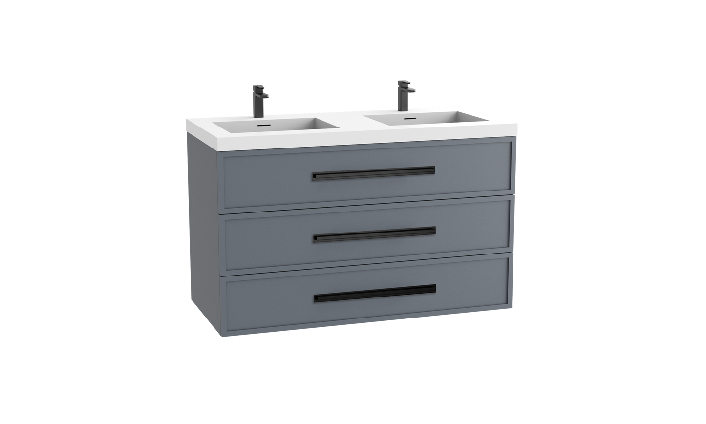 Legend 48D" Wall hung Vanity Cabinet